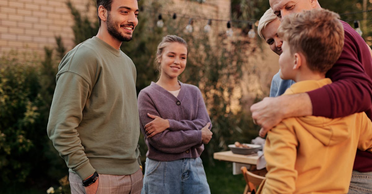 Happy multiethnic friends enjoying time together